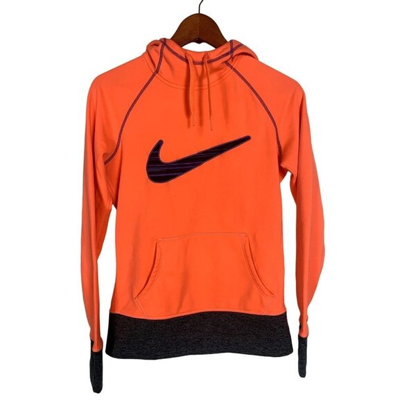 Nike Coral Colored Therma Fit Hoodie Size Small - Picture 1 of 4